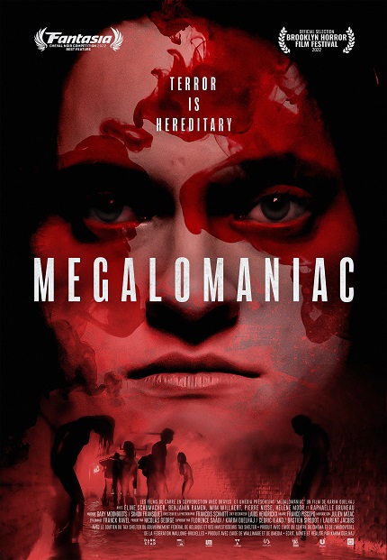 MEGALOMANIAC: New Trailer For Belgian Horror Flick, in Theaters Next Month